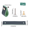 Rectangle Leather Drawer Handles AJEW-WH0251-71B-2