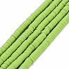 Handmade Polymer Clay Bead Strands CLAY-T002-4mm-68-1