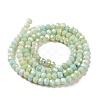 Ombre Effect Dyed Glass Beads Strands GLAA-C023-02-C13-4