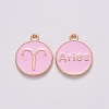 Alloy Enamel Pendants ENAM-S124-01B-09A-1