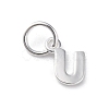 925 Sterling Silver Letter Charms LS-STER-C012-01S-U-1