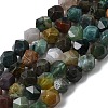 Natural Indian Agate Beads Strands G-Z119-A29-01-3