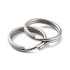 Non-Tarnish 304 Stainless Steel Split Key Rings STAS-Q314-02K-P-2