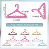 20Pcs 10 Colors 8-Hole Mini Glitter Acrylic Earring Hanger EDIS-PH0001-86-3