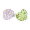 Skull Glass Beads GLAA-T025-60M-2