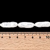 Electroplated Glass Shell Pearl Beads Strands BSHE-B009-C01-7x21mm-4