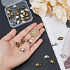 SUPERFINDINGS 30Pcs 2 Colors Zinc Alloy Skull European Beads FIND-FH0008-77-3