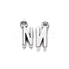 Tibetan Style Alloy Pendants TIBE-S108-108N-AS-RS-2