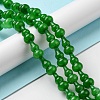 Natural White Jade Beads Strands G-C039-B01-2