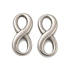 Non-Tarnish 304 Stainless Steel Connector Charms STAS-O004-02P-1