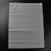 Frosted Transparent PE Jewelry Zip Top Storage Bags ABAG-H114-01H-1
