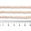Electroplate Opaque Glass Beads Strands LS-EGLA-A035-P3mm-A05-4