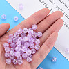 Transparent Crackle Acrylic Beads MACR-S373-66-N06-6