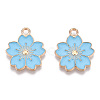 Alloy Enamel Pendants ENAM-S121-115C-3