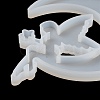 Moon DIY Silhouette Statue Silicone Molds DIY-F148-02C-4