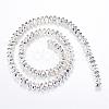 Electroplate Non-magnetic Synthetic Hematite Bead Strands G-Q465-13S-2