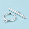 Eco-friendly Brass Toggle Clasps KK-D082-17S-3