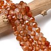 Natural Red Agate Beads Strands G-Z119-A02-02-1