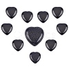 10Pcs Synthetic Blue Goldstone Cabochons G-SC0001-51A-1