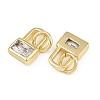 Brass Micro Pave Cubic Zirconia Pendants KK-A269-44G-2