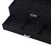 Velvet & Wood Jewelry Boxes VBOX-I001-04A-4