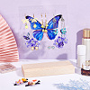 Transparent Acrylic Earring Displays NDIS-WH0015-01D-6
