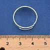 Blank 316 Surgical Stainless Steel Finger Ring Band STAS-C125-04S-4