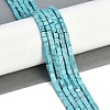 Synthesis Turquoise Beads Strands G-B129-A07-01-2