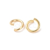 Brass Open Jump Rings KK-G604-08G-16-2