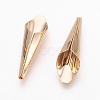 Brass Bead Cones X-KK-Q735-232G-2