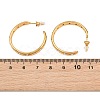 304 Stainless Steel Rhinestone Stud Earrings SA-CBA0ADC-01G-3