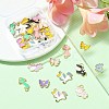 30Pcs 4 Style Alloy Enamel Pendants ENAM-YW0002-97-5