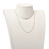 Brass Ball Chain Necklaces NJEW-JN02912-02-4