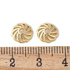 Flower Brass Bead Caps KK-F892-34G-13-2