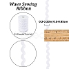Wave Bending Fringe Trim OCOR-GF0004-40E-2