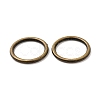 Alloy Soldered Closed Jump Rings LS-KK-WH0052-05D-AB-3