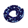 Transparent Glass Beads Strands EGLA-A044-T6mm-MB06-3