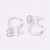 Plastic Clip-on Earring Findings KY-P007-K01-2