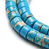 Synthetic Imperial Jasper Dyed Beads Strands G-D077-D01-02H-4