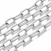 Tarnish Resistant 304 Stainless Steel Cable Chains CHS-T003-21P-NF-1