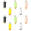 15Pcs 5 Colors Resin Pendants RESI-YW0004-88-1