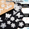 16Pcs 8 Styles Organza Lace Embroidery Costume Accessories DIY-GA0007-51-4