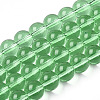 Transparent Glass Beads Strands GLAA-T032-T8mm-17-1