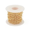 Brass Oval Link Chains CHC-M025-06G-3
