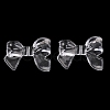 Transparent Acrylic Beads MACR-N013-069A-1