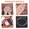 Transparent TPU Rubber Binding Band AJEW-NB0008-13A-3