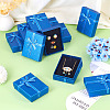 Rectangle Paper Jewelry Set Storage Boxes with Bowknot LS-CON-TAC0014-04E-6