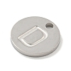 Non-Tarnish 304 Stainless Steel Pendants FIND-M017-02P-D-2