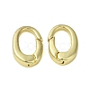 Brass Spring Gate Rings KK-B089-08G-1