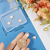 6Pcs Natural Sea Shell Cloud Charms KK-BBC00014-93-3
